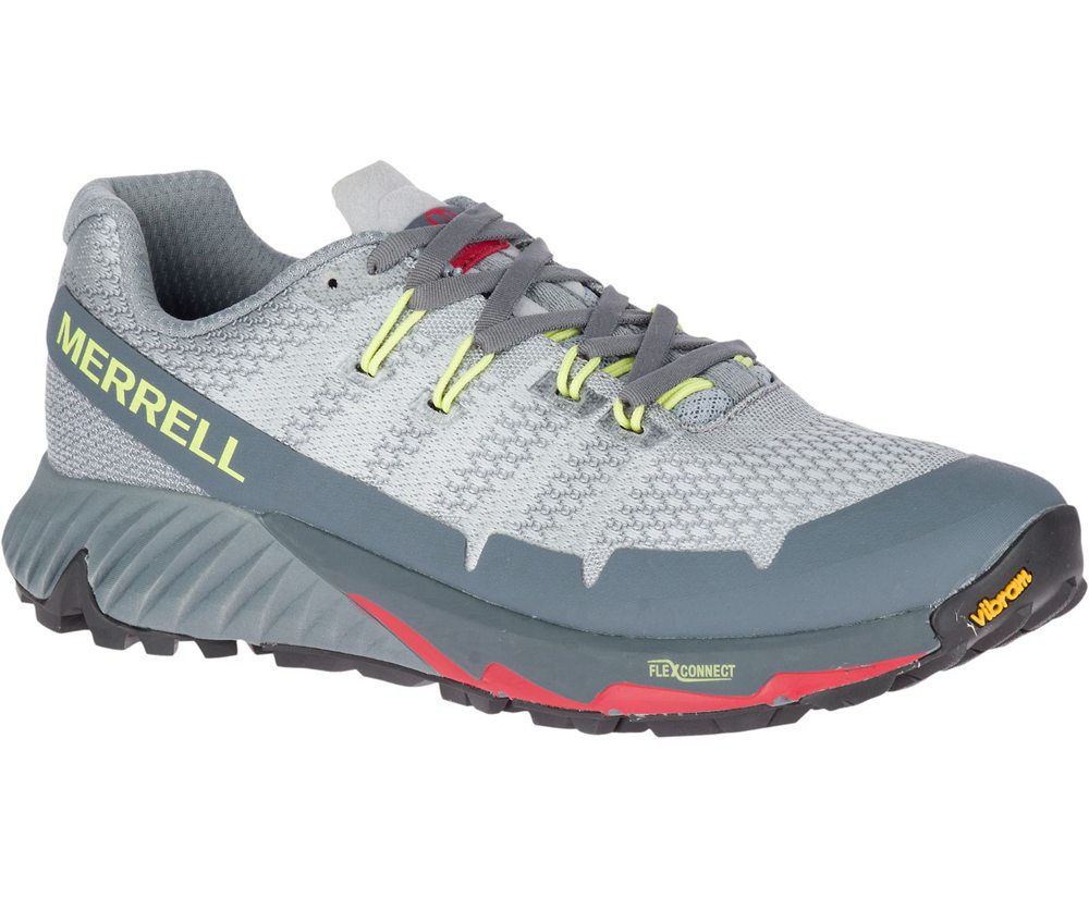 Merrell Sneakers Grey - Agility Peak Flex 3 - Mens 14ODHBTLJ